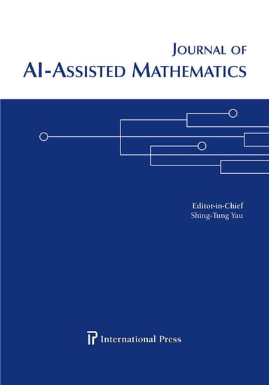 Journal of AI-Assisted Mathematics